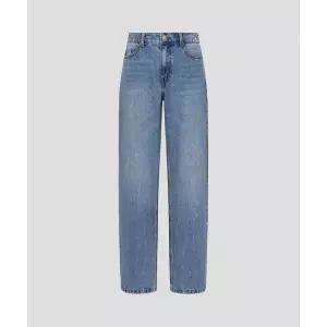 매장정품 BEANPOLE 빈폴 LADIES [Essential] 롱 스트레이트 데님 네이비 (BF6121C70R) BF6121C70R 1634160