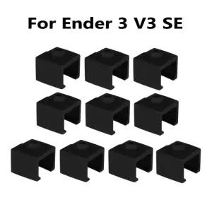 Ender 3 V3 SE 가열 블록 커버 용 1/3/5/10PCS 실리콘 양말 Creality 핫 엔드 단열 케이스