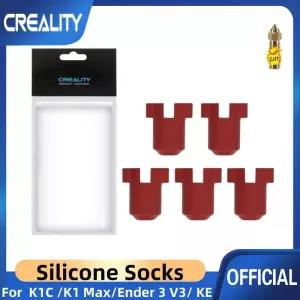 Creality K1/K1C/Ender 3 V3 히터 블록 핫 엔드 단열 케이스 커버 가열 용 실리콘 양말