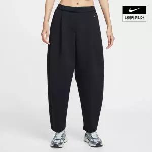 매장정품 NIKE 나이키 여성 스포츠웨어 모던 플리스 미드라이즈 루즈 팬츠 HV1965-010 1589629