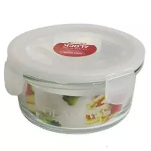 내열유리 밀폐 반찬통 김치 400ml 보관용기 아스벨