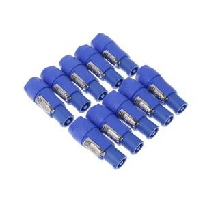 NAC3FCA Speakon 플러그  3 핀 수 파워콘 커넥터  20A  250V AC 전원 10 개