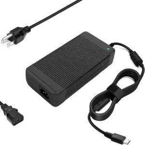 330W 1.8m DC 케이블 충전기 MSI 벡터 GP66 GP66HX 레이더 GE78 타이탄 GT77 ADP-330CB B A20-330P1A와