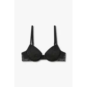 매장정품 EMPORIO ARMANI UNDERWEAR 엠포리오 아르마니 언더웨어 여성 체크 패턴 메쉬 리무브 푸쉬업 브라_