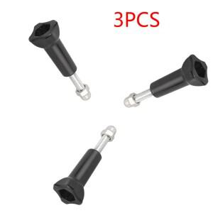 3피스/pac Go Pro 액세서리 삼각대 마운트 어댑터 손잡이 볼트 너트 pro 용 긴 엄지 나사 8 7 6 5 4 3 3+ Y