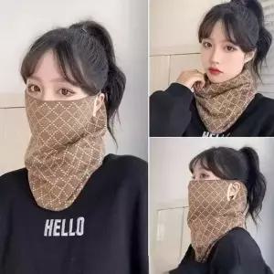 니트넥워머 윈터 니트 헤어밴드 겸 넥워머 니트넥워머 겨울워머 보온워머 여성방한용품