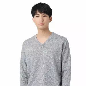 [NS홈쇼핑][리미드] 남성 브이넥 리브드 캐주얼 맨투맨 5C-KN-Q011[35948427]