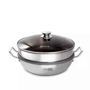 키친아트 일품 통3중 스테인레스 찜냄비 찜솥 30cm 찜냄비