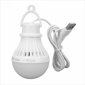 지네전구 DC5V LED 랜턴 캠프 라이트 램프 전구 작업용 비상 장비 텐트 야외 수리 BBQ 걸이형 캠핑 낚시 USB