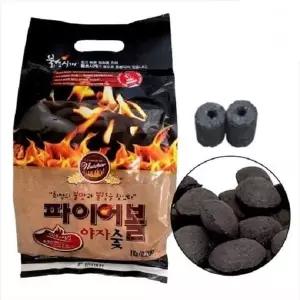 [하프클럽/셀러허브_레저캠핑]파이어볼 야자숯 캠핑용장작 1kg   불쏘시개