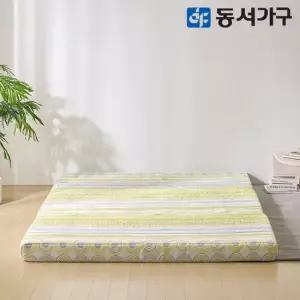 동서가구 허니셀 폼 극세사 3단 접이식 토퍼 매트리스 11cm Q DF644698