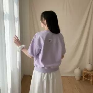 여성 봄여름 오버사이즈 반팔 맨투맨 티셔츠 남방_25208004_588872