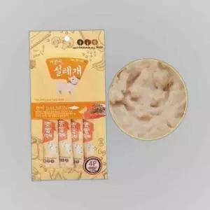 연어 간식 4p 애견 수제 피부영양 튼튼한