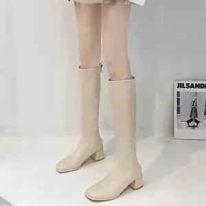 [룽스_62]데이트룩 무릎 롱부츠 여모안감롱부츠 스타일