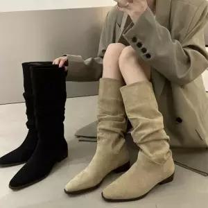 [룽스_62]슬라우치 중목부츠 데일리 롱부츠 겨울부츠 부츠