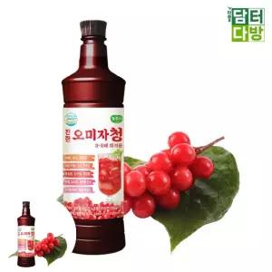 오미자청 (무배) 광야식품 진한 원액 970ml