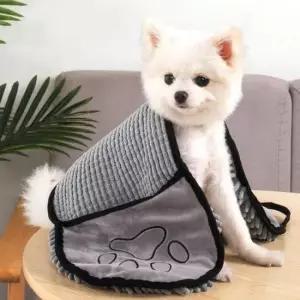 애완 동물 포켓 강아지 고양이 목욕 타올 펫타올 애완용 장갑 애견 수건