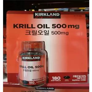 커클랜드 크릴오일 500mg x 180캡슐 코스트코