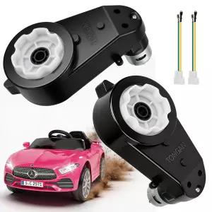 12V 모터 기어박스 RS550 40000RPM 고속 2Pcs 차량 장착 용 전기 자동차 Jeep ATV 트럭 SUV 장난감 교체용