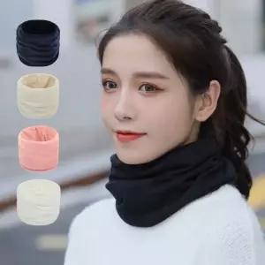 1+1 벨벳 넥워머 겨울 방한 목토시 목폴라 머플러 (WB073FF)