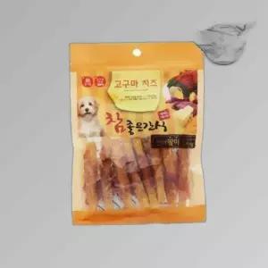 영양가득 고구마치즈 연어간식 애견식품 100g