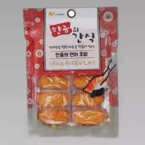 강아지간식 초밥 연어 10P 1개 애견 스낵 영양 반려견