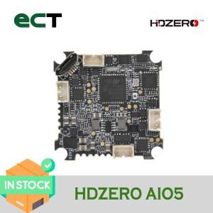 카메라 리모컨 HDZero AIO5 - F4 FC + 5A 1S BLHeli_S ESC ELRS VTX 25x25 비행 컨트롤러