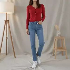 [하프클럽/셀러허브_여성트랜드패션]여성 슬림 포인트 히든밴드 진 빈티지