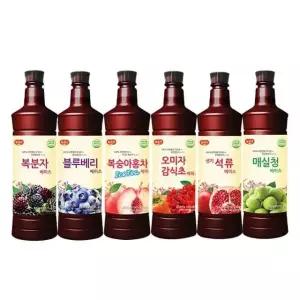 광야 오미자감식초 매실 복분자 복숭아홍차 970ml (WB74333)