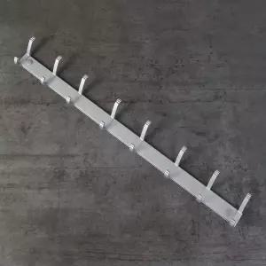 16구 벽고정 후크 옷걸이 알루미늄 벽걸이 행거 (WB96B41)