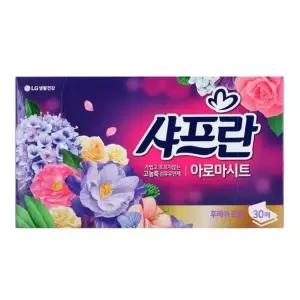 샤프란 아로마 시트 후레쉬 드림 30매 세제 티슈형세제 아로마시트 (W97AD32)