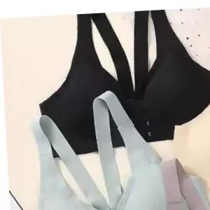 앞후크 브래지어 여름속옷 노와이어 여성속옷 편한 볼륨 통풍