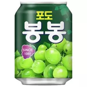 고품질 해태음료 포도봉봉 238ml x 24캔 (WB7FD4E)