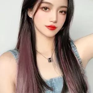 그라데이션 컬러 브릿지 헤어피스 5p 포인트 투톤가발 (HSJ-WBDA0BD)