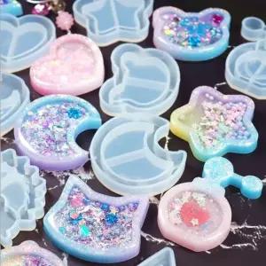 DIY 레진공예 레진아트 재료 실리콘 레진 몰드 공예 레진재료 (W8EB2EF)