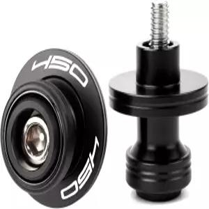CF 450MT 2025 450SS 450SR 450CLC 450NK 450 CNC M10 오토바이 스윙암 스풀 슬라이더 스탠드 나사(블랙)와