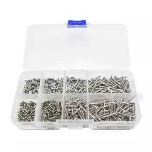 고품질 목공용 접시머리 M2 나사세트 800PCS (PF-M2-800) (WD2A2D4)