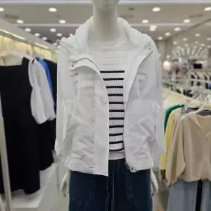 [숲]밑단스트링 소매롤업 나일론 점퍼 OCXUJ21C_IC_IC