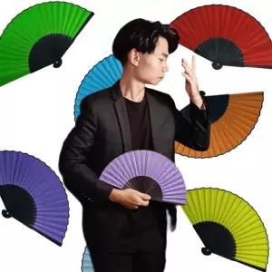 ZQION 레인보우 팬 프로덕션 세븐 타임즈 스테이지 매직 트릭 클래식 장난감 기믹 전통 소품 마술사 환상