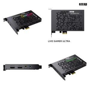Ezcap334 Ultra 4K 60 1080P 120 HDR PCIE 라이브 게이머용 비디오 캡처 카드 (노트북, 안드로이드용) OBS,