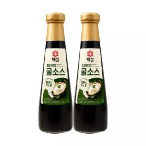 CJ제일제당 백설 프리미엄 굴소스 350g 2개