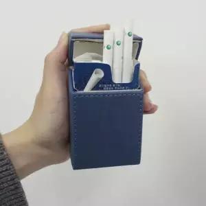 슬림 메탈 담배케이스 실버 휴대용 깔끔 보관 심플 담뱃갑