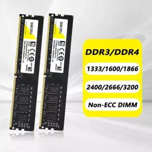 DDR3 4GB 데스크탑 메모리 Ram PC3 1.5V 1066 1333 1600Mhz 1.2V 8500 10600 12800U 240Pin M 컴퓨터