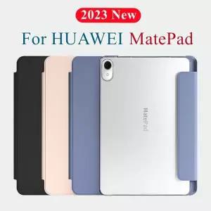 [호환] 화웨이 메이트패드 2023 11.5 인치 태블릿 커버, SE 10.4 프로 11 2022 T10s 연필꽂이 케이스, 에어