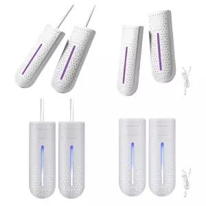 접이식 발 워머 히터 조절식 탈취기 제습 장치 빠른 건조기 360 도 순환 난방 USB 충전