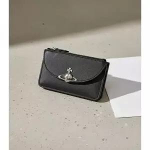 비비안웨스트우드 MUST IT_ 26SS HALF MOON CARD HOLDER 5402000CW S0021 N401) 하프 문 카드 홀더)