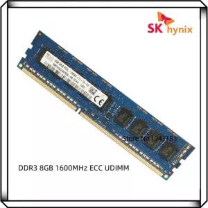 SK 하이닉스 DDR3 8GB 1600MHz PC3L 12800E 2Rx8 순수 ECC UM 워크스테이션 RAM 버퍼링되지 않은 서버