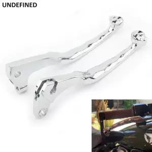 크롬 해골 오토바이 브레이크 클러치 레버 시프터 YAMAHA 호환 XV Virago 250 535 700 1985-1999 1998