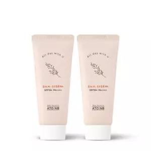 아토엔비 혼합자차 선크림 50g 2개