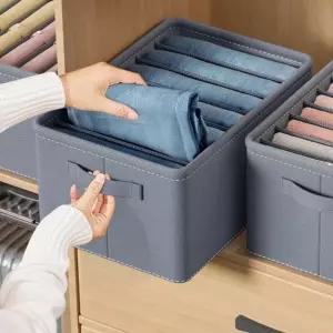 접이식 칸막이 보관 옷정리함 의류정리 소품정리함 옷장수납함 옷장정리 (WC81CE8)
